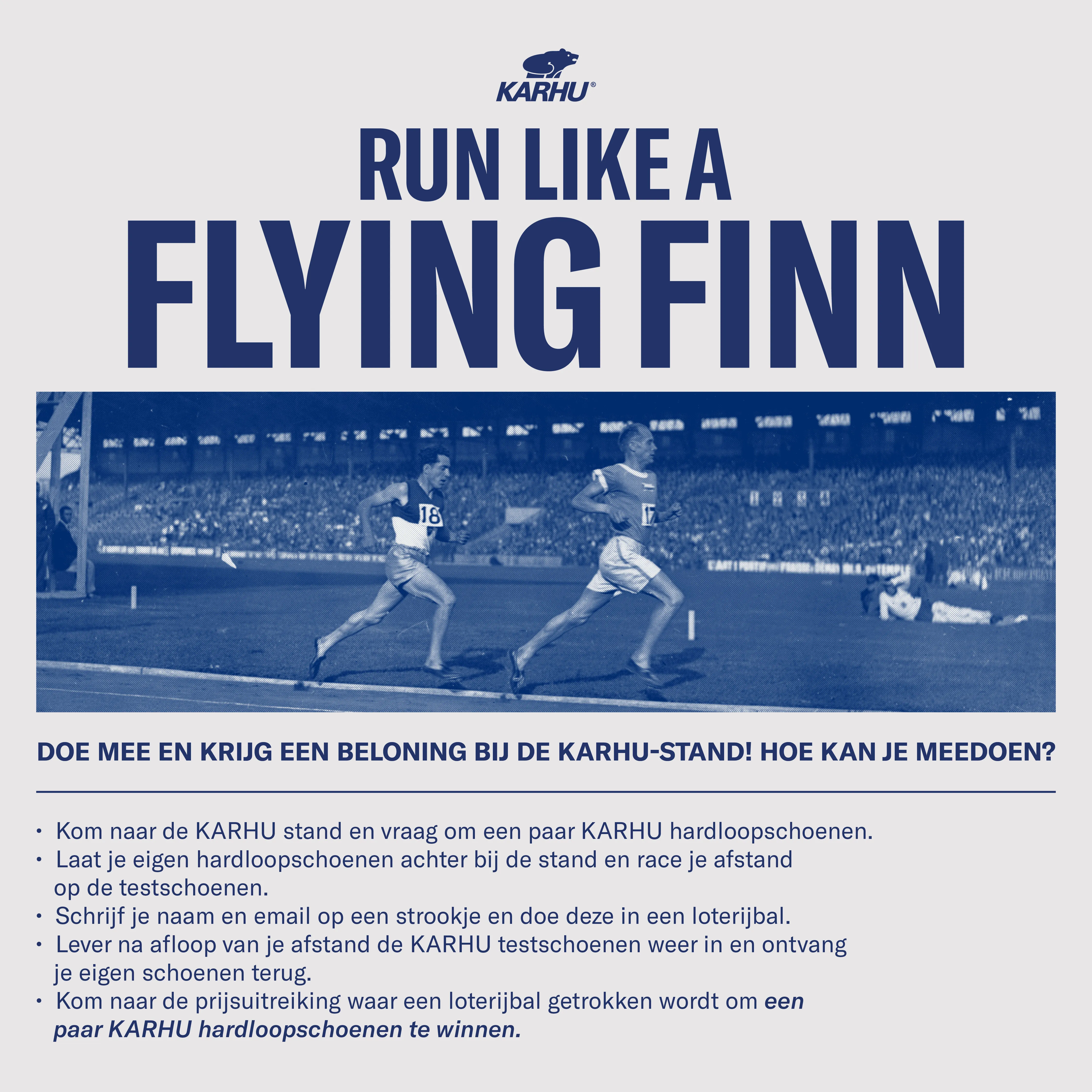 Run like a Flying Finn